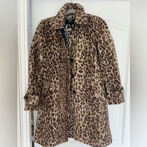 Jcrew Leopard Wool coat